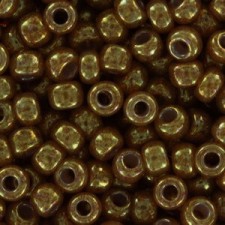 Miyuki rocailles Perlen 8/0 - Ceylon translucent spice 8-2372